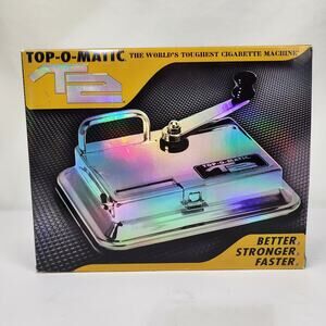 TOP-O-Matic T2 Cigarette Maker Rolling Tobacco Injector Machine King 100s NEW